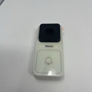 Roku Smart Home Wired Video Doorbell Only (No Chime)